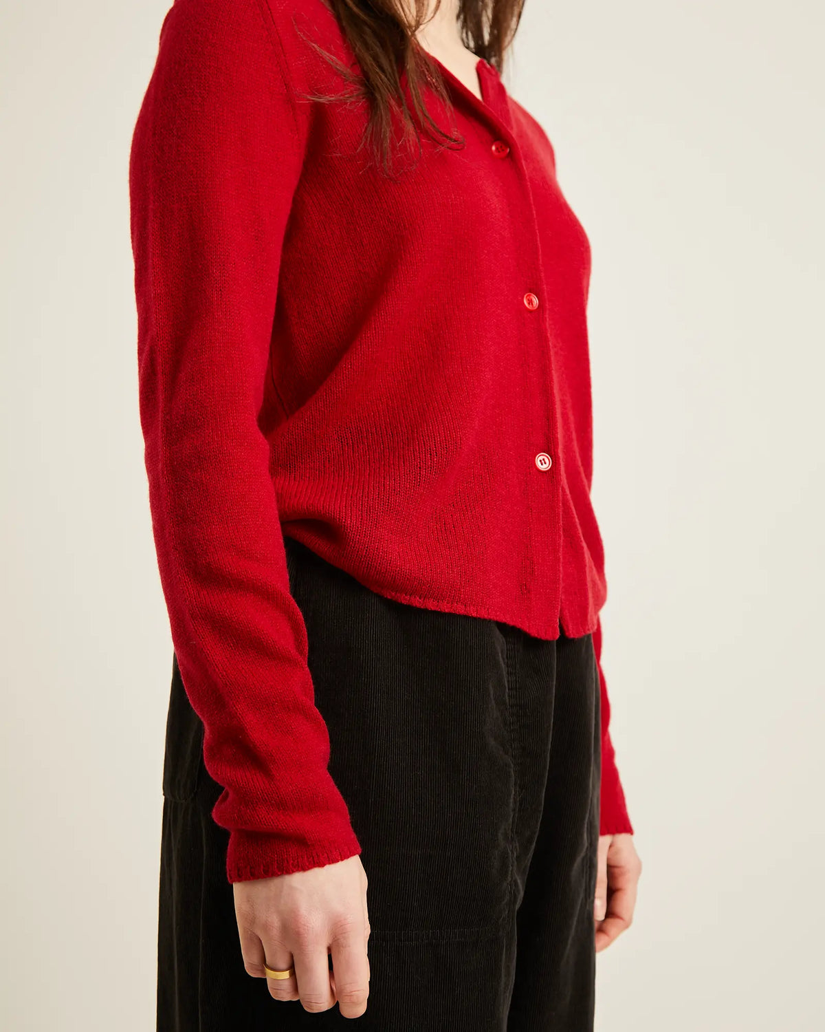 Helly Cardigan- RED