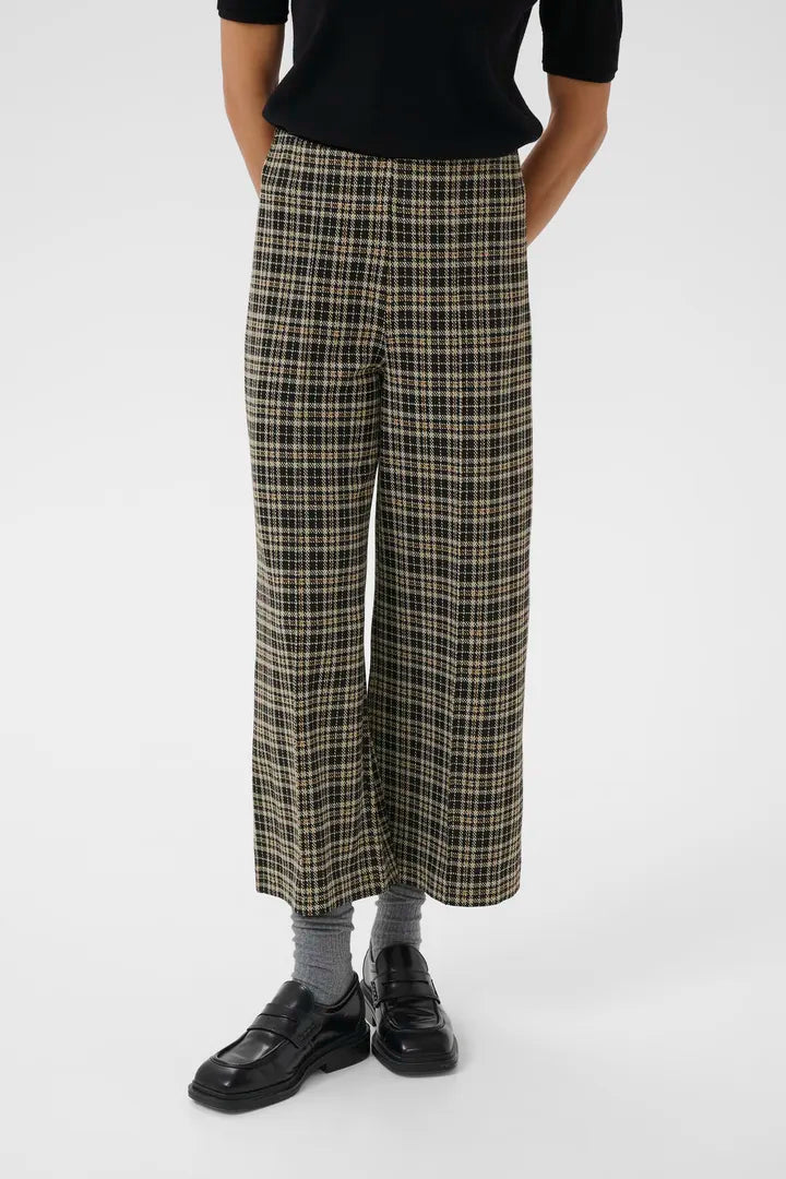 Ilisan Pant- DARK NAVY CHECK