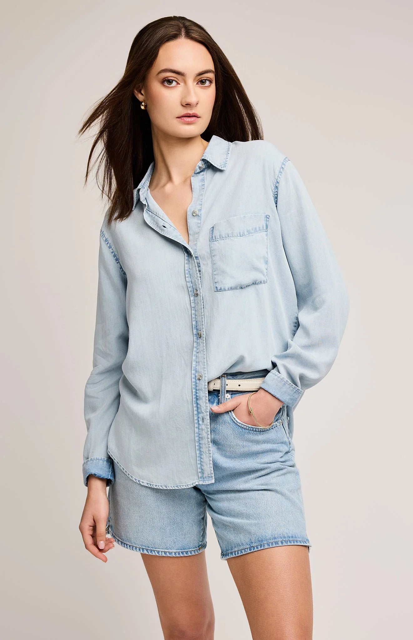 The Ozzy Shirt- LIGHT BLUE