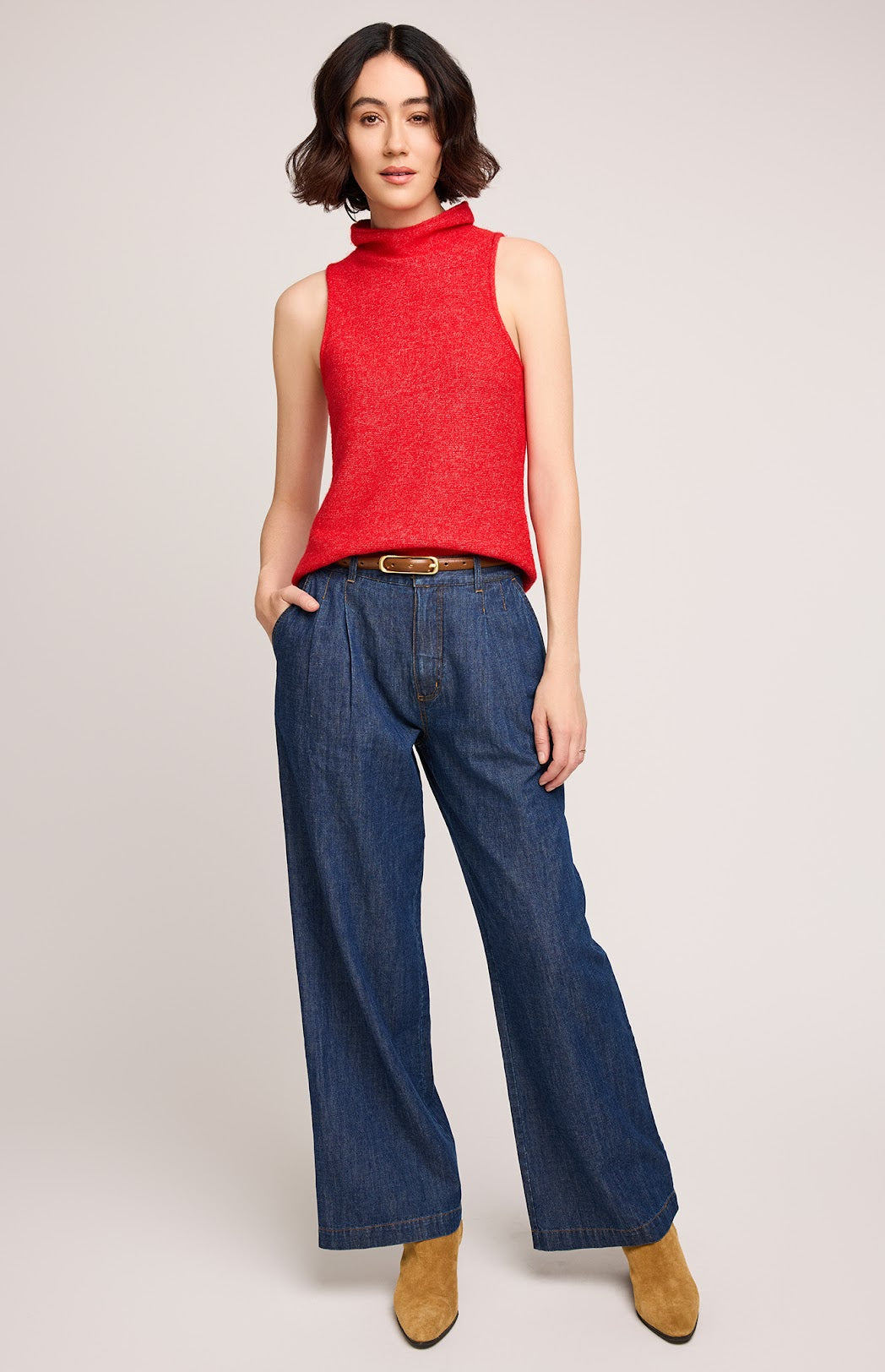 The Orla Sweater- Red