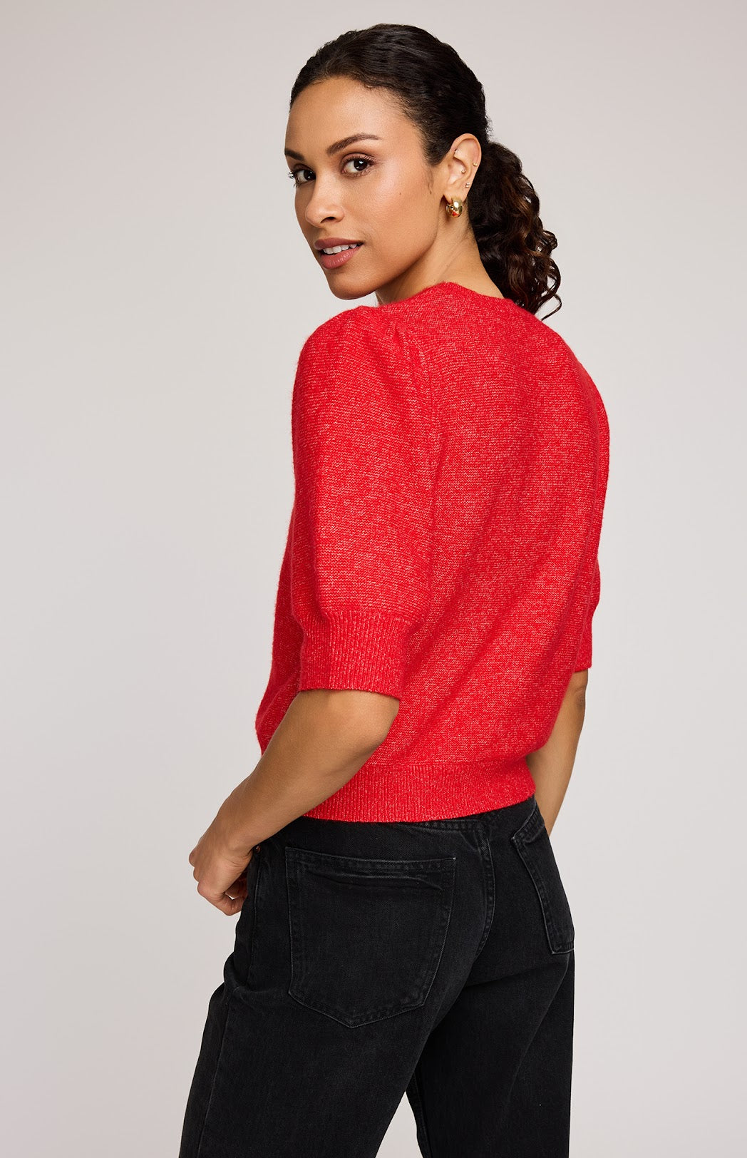 The Marisol Sweater- Red