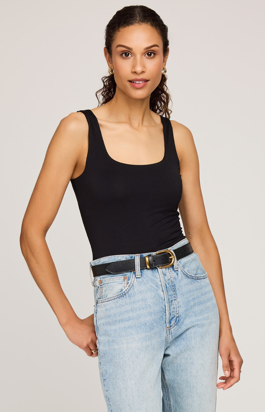 Blanche Tank- BLACK