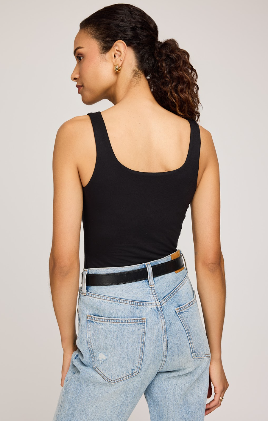 Blanche Tank- BLACK