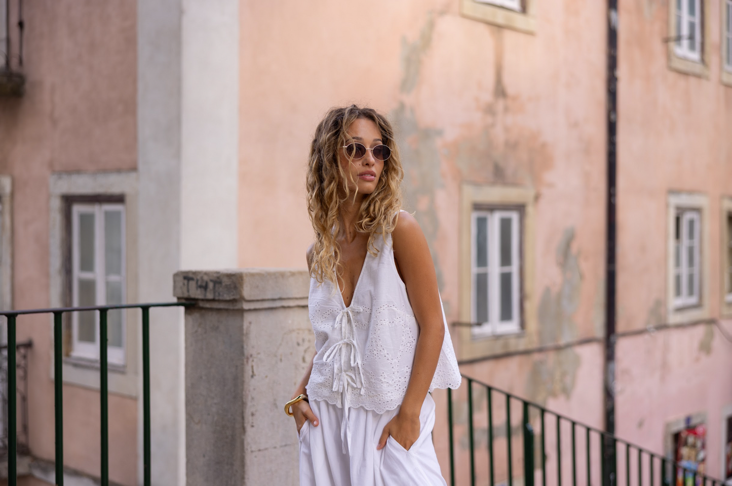 The Rhea Top- WHITE