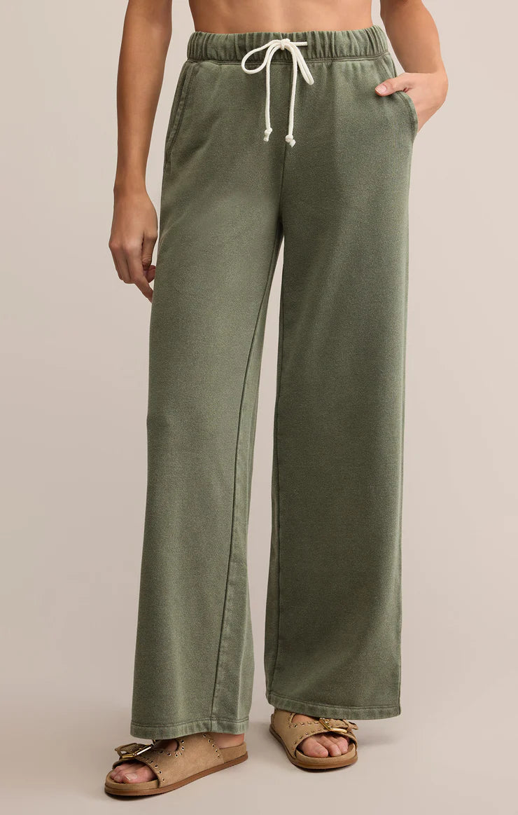 Hunter Knit Pant- Hunter Green