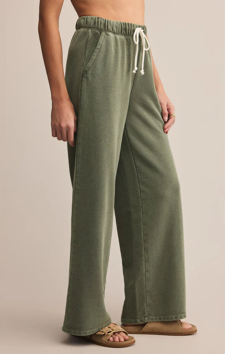 Hunter Knit Pant- Hunter Green