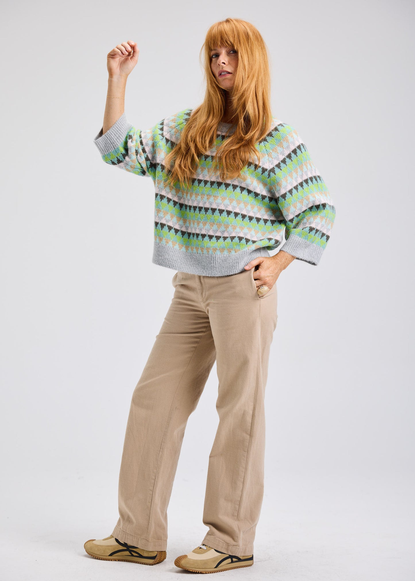 Marl Fairisle Sweater