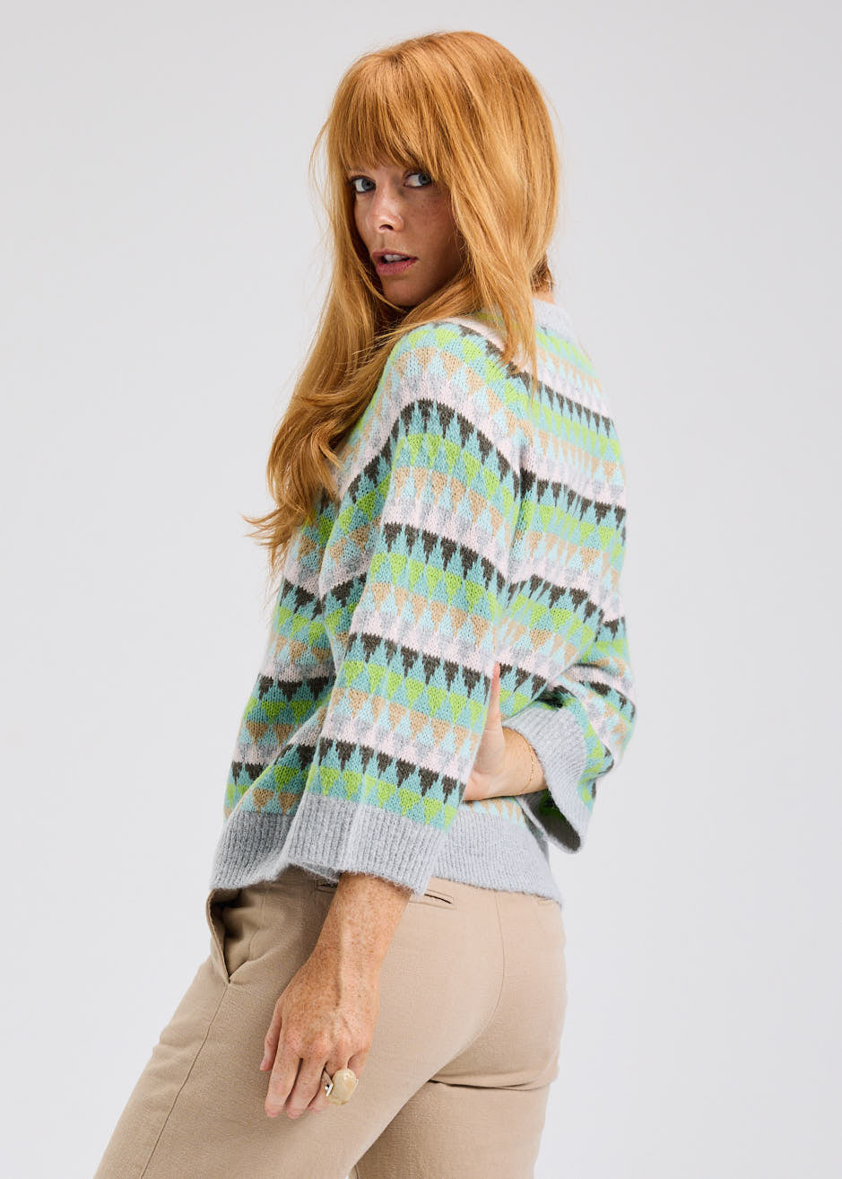 Marl Fairisle Sweater