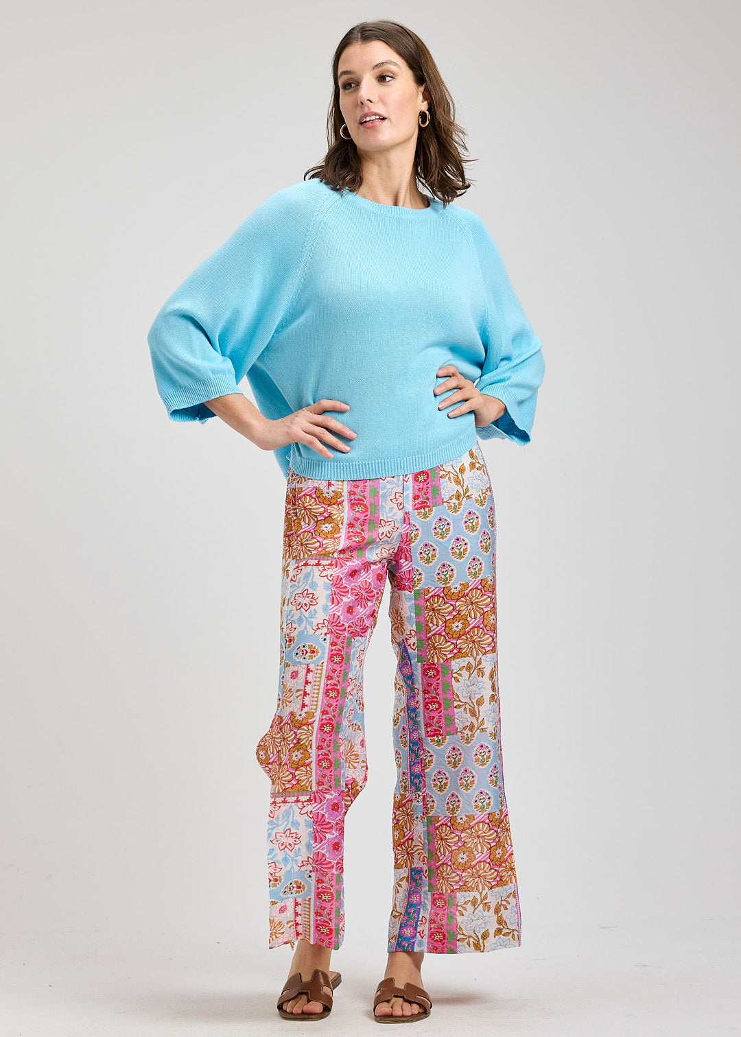 Jasmine Sweater- TURQUOISE