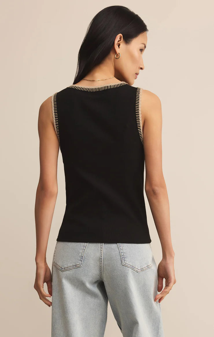 Social Tank- BLACK