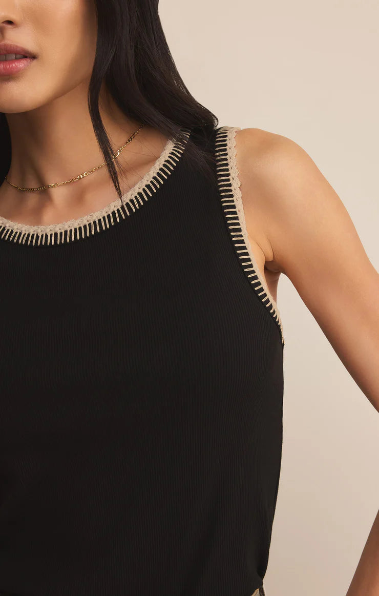 Social Tank- BLACK