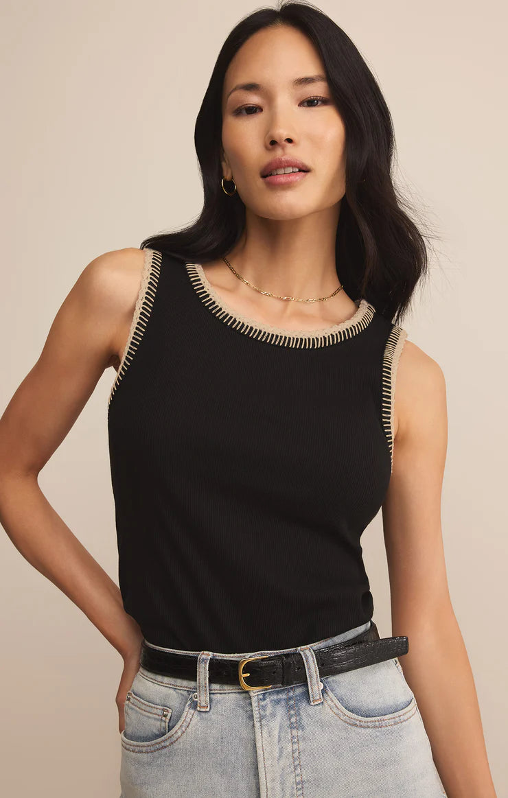 Social Tank- BLACK