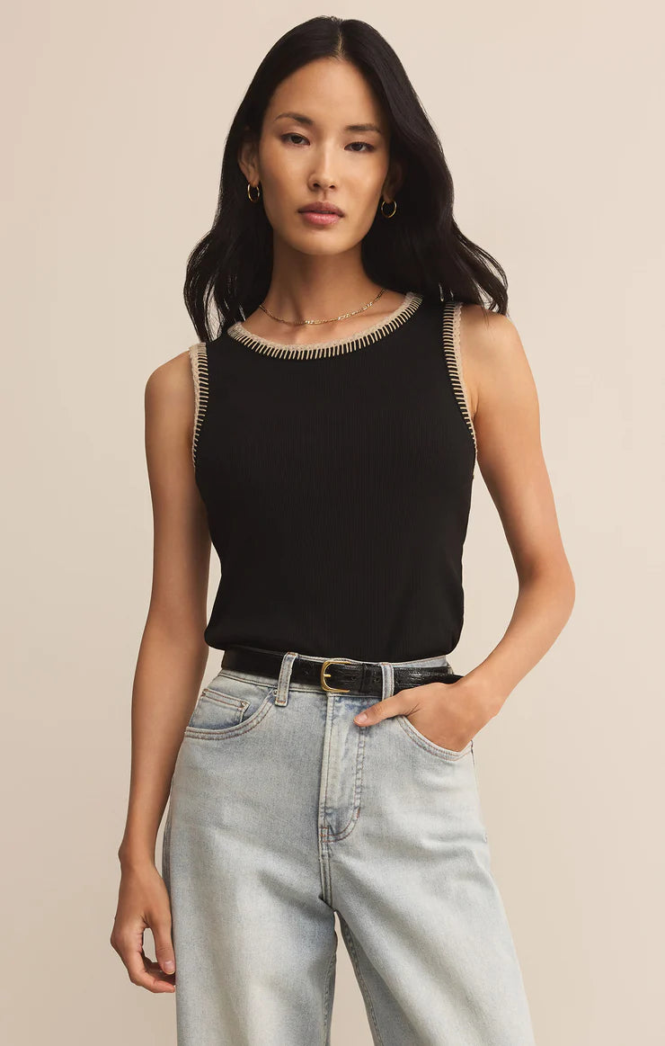 Social Tank- BLACK