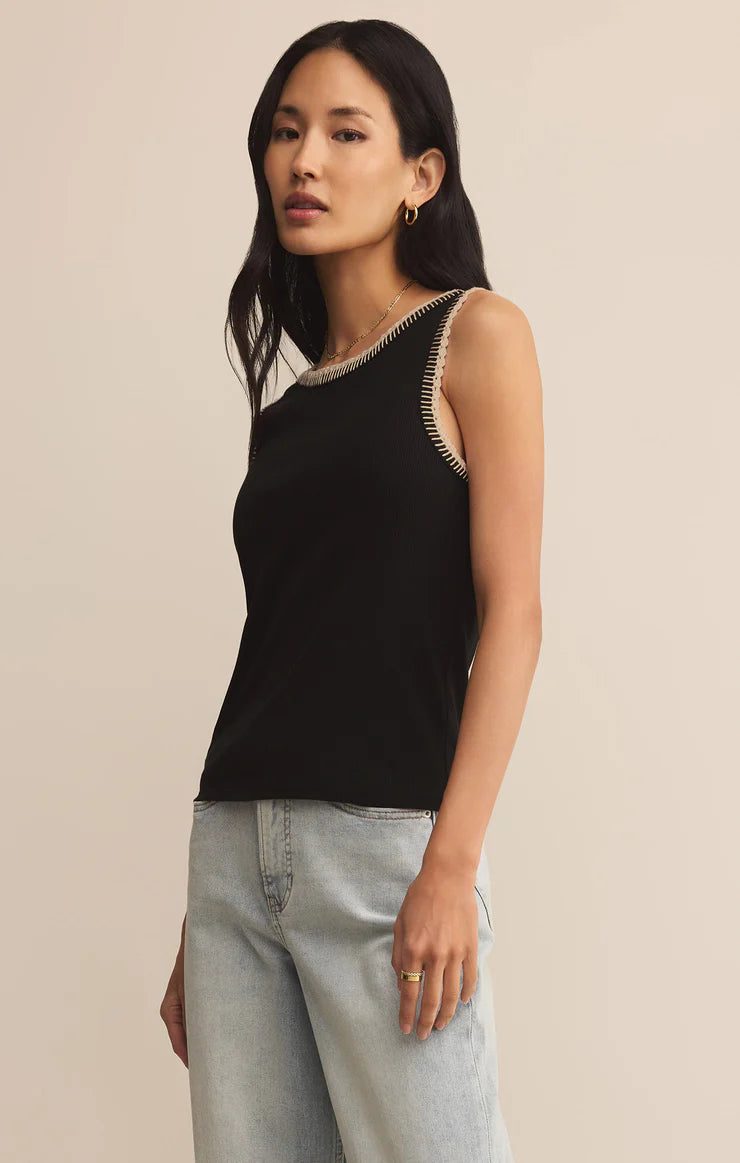 Social Tank- BLACK
