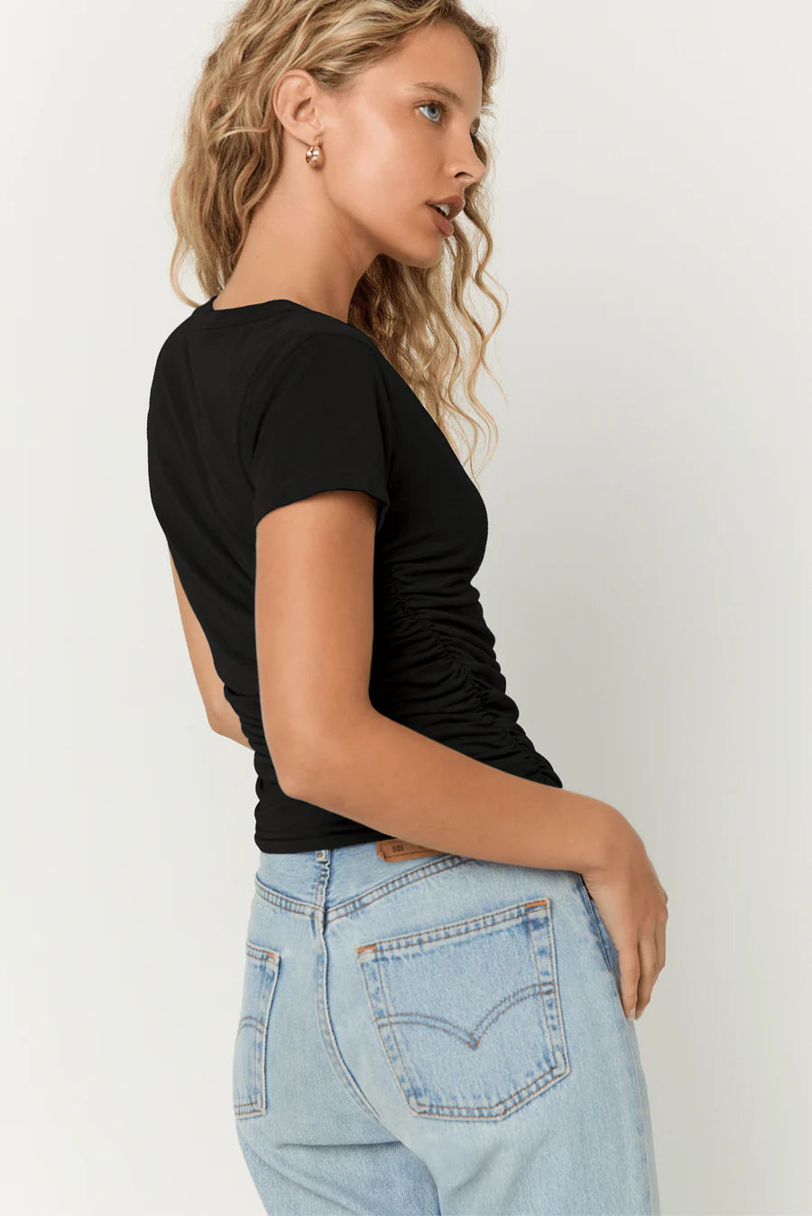 Sandrine Tee- BLACK