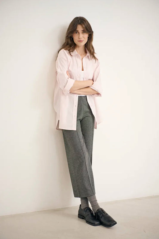 Ilisan Trouser- SALT AND PEPPER