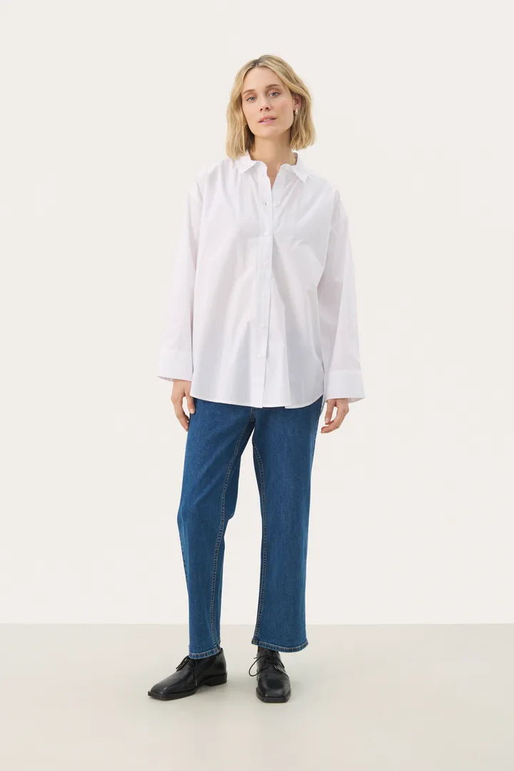 Savanna Shirt- BRIGHT WHITE