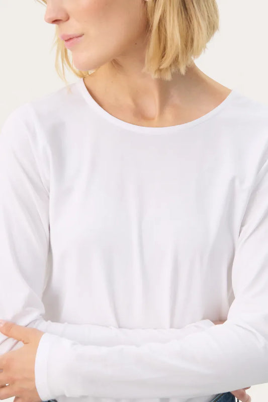 Nemaja Longsleeve- WHITE