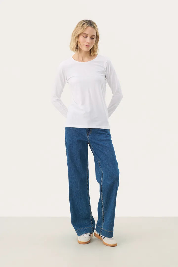 Nemaja Longsleeve- WHITE