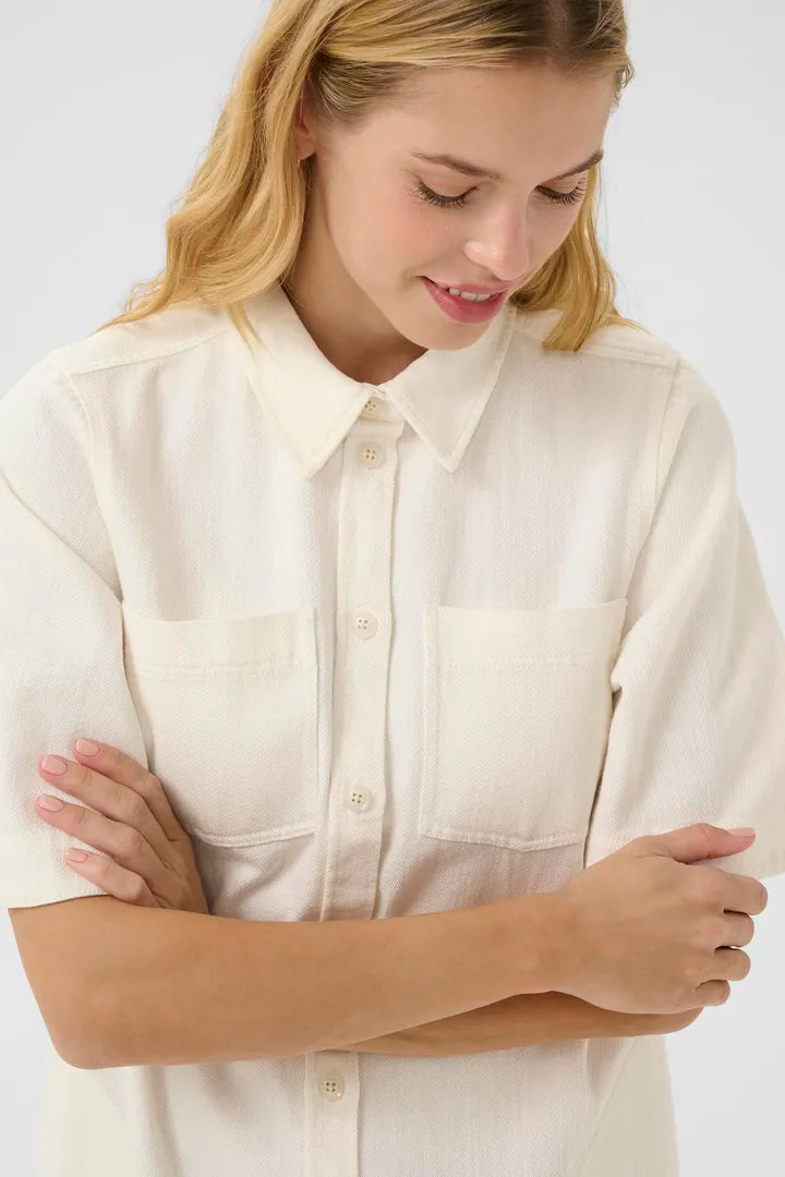 Sardia Dress- CREAM