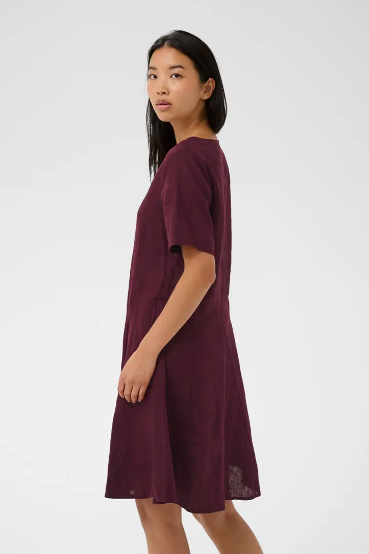 Amina Linen Dress