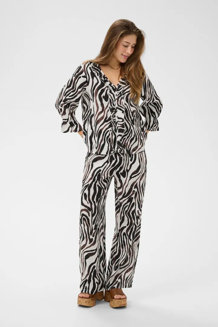 Bellis Zebra Blouse