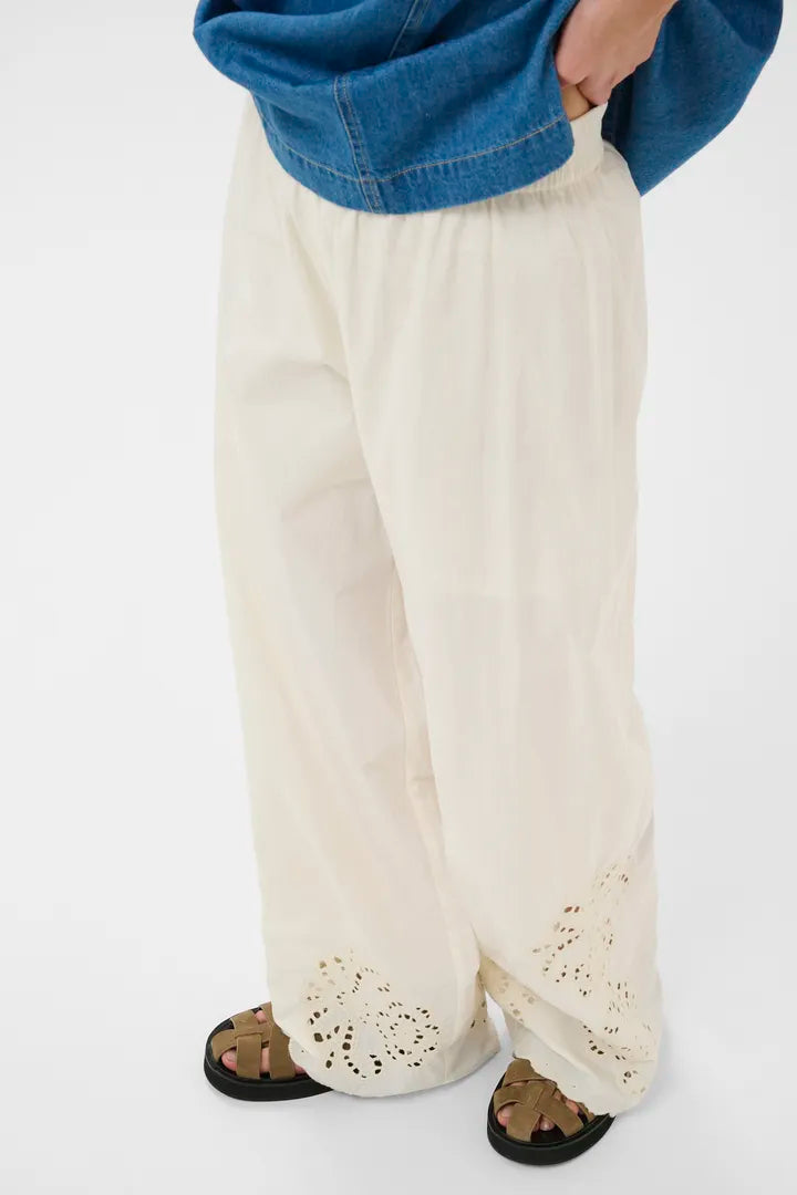 Agnethe Pant- WHITE