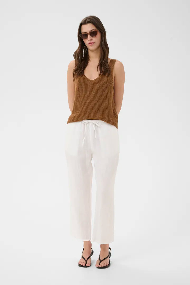 Rebecca Knit Tank- ARGAN OIL
