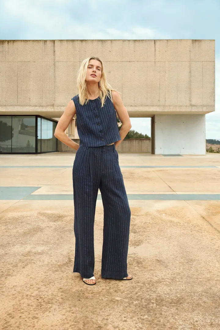 Aliya Linen Trousers