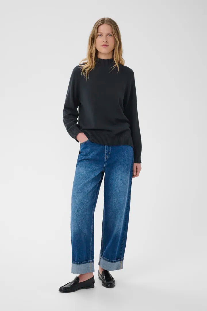 Chicky Pullover Sweater- NAVY