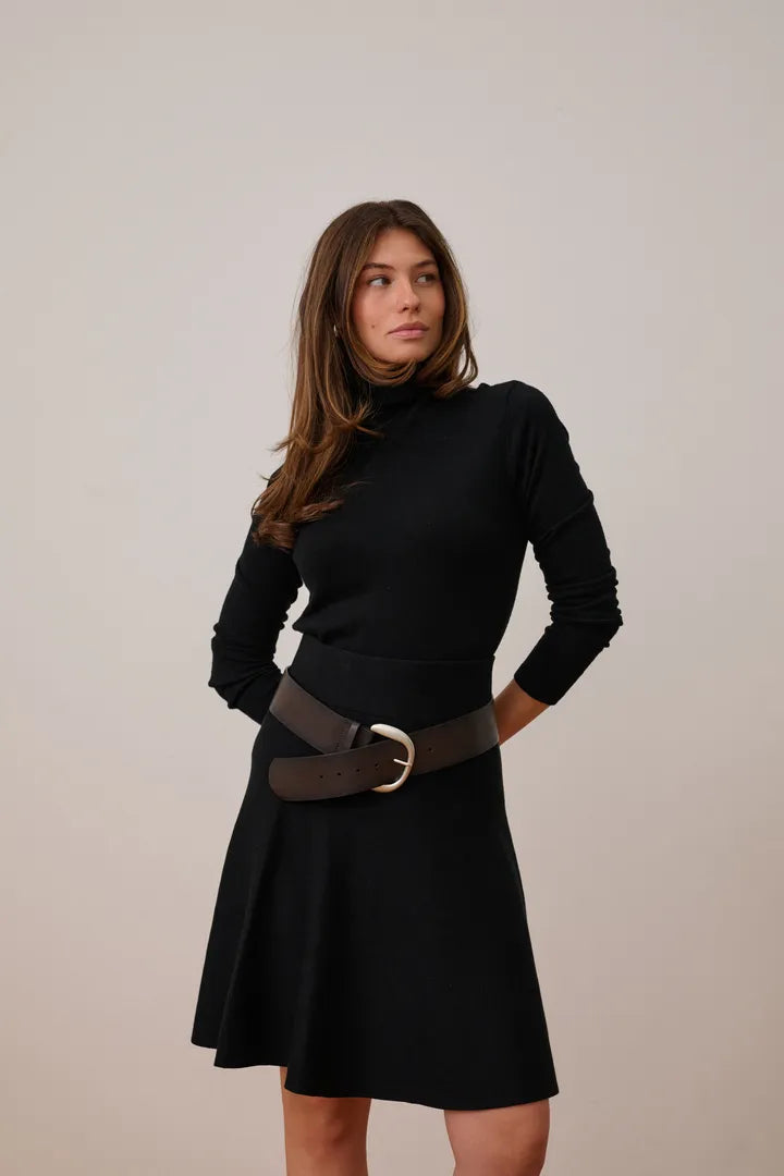 Annmarie Turtleneck- BLACK