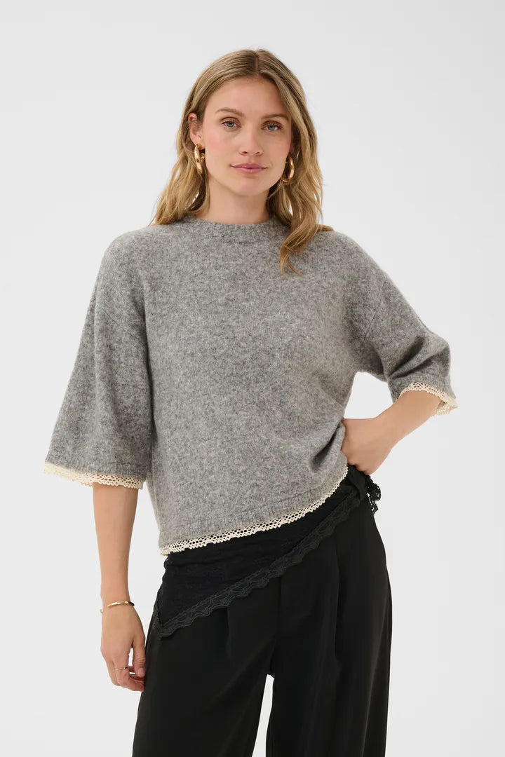 Kibana Lace Trim Tee