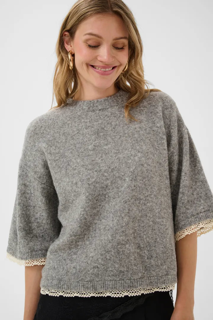 Kibana Lace Trim Tee