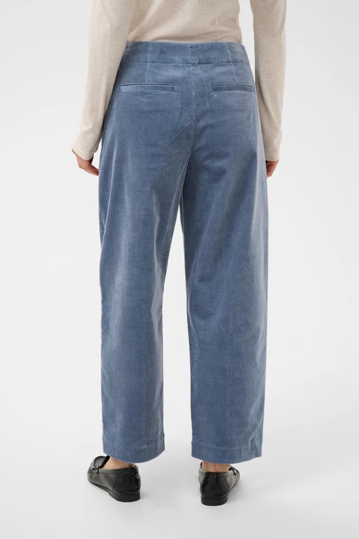 Netta Cord Trousers- STONE