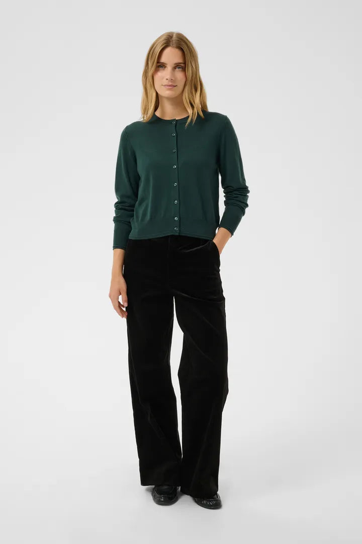 Noelani Cardigan- FOREST GREEN