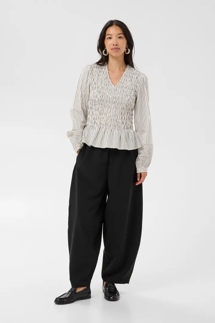 Dewa Blouse- BLACK STRIPE