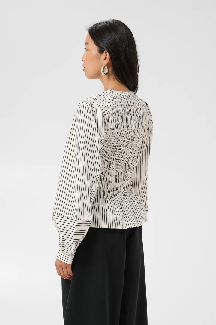 Dewa Blouse- BLACK STRIPE