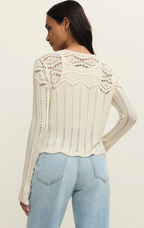 Alycia Crochet Sweater