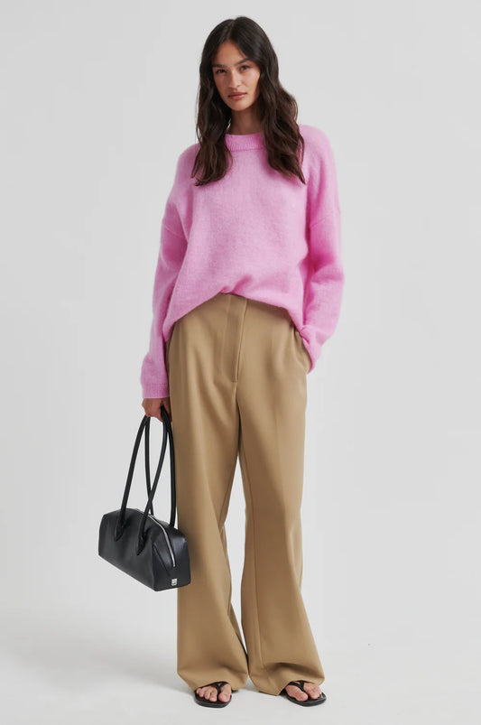 Fique Trousers- PETRIFIED OAK