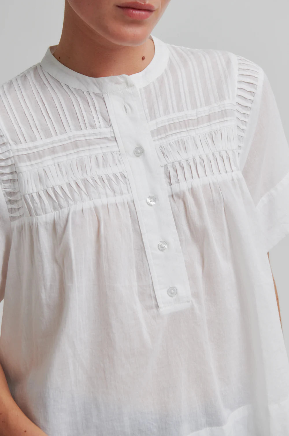 Maise Blouse- WHITE