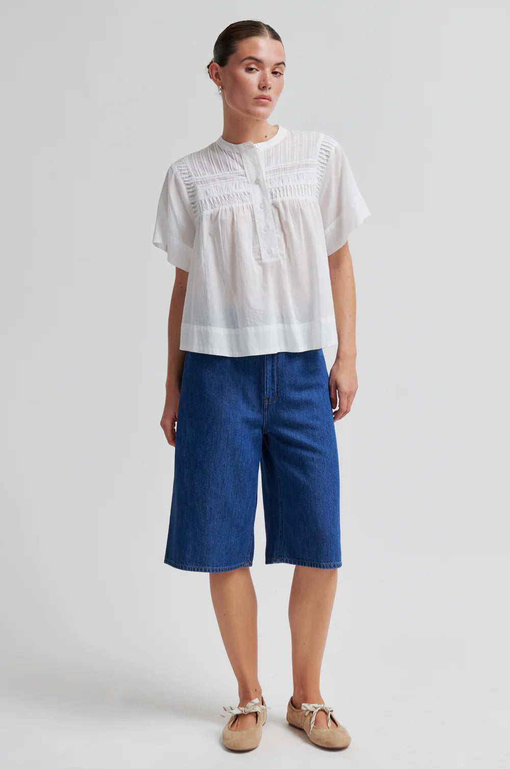 Maise Blouse- WHITE