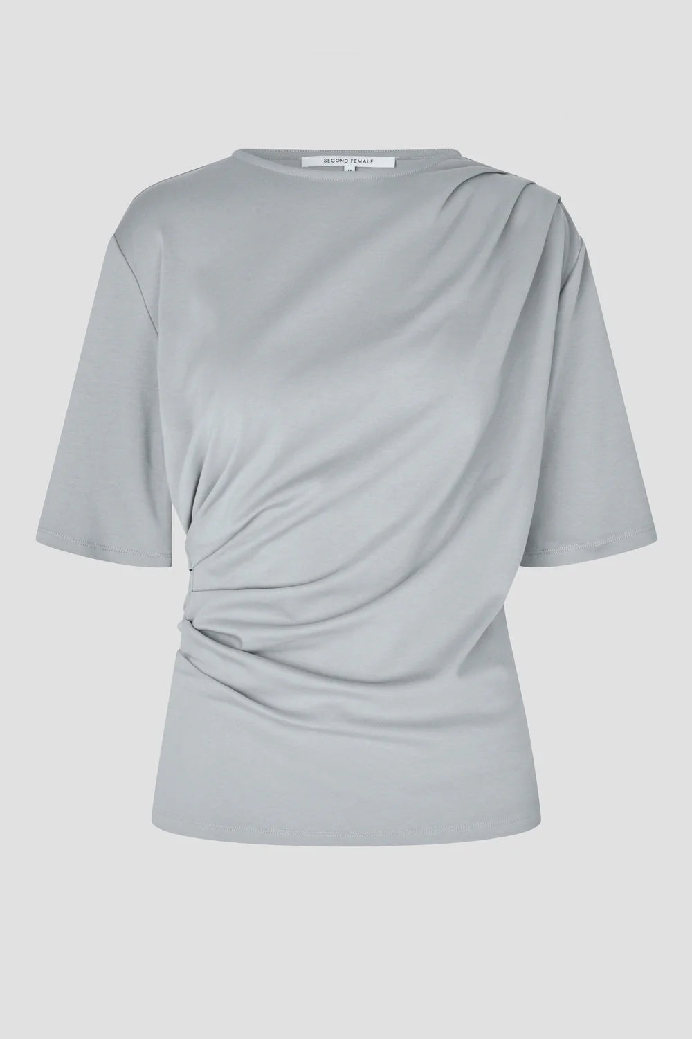Missouri Drape Tee- QUARRY