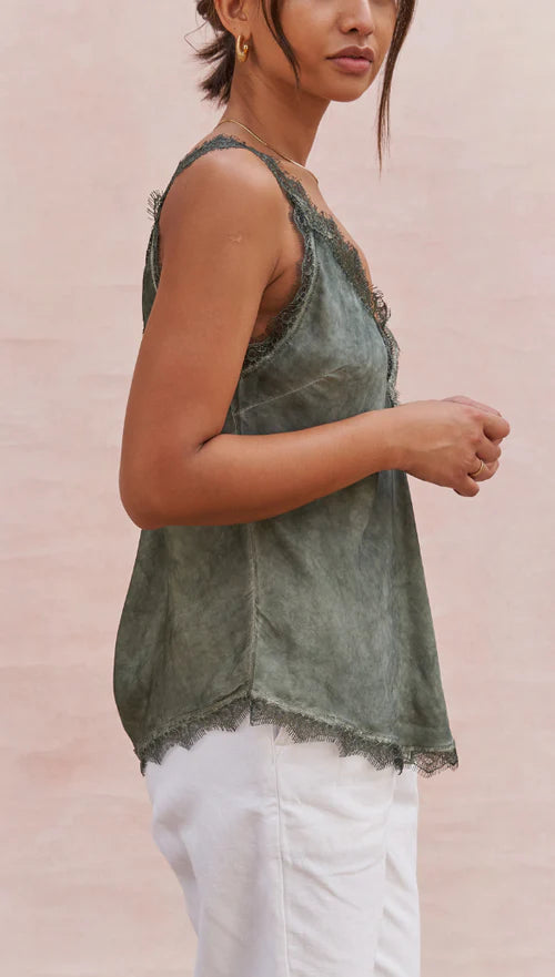 Solange Camisole- KHAKI