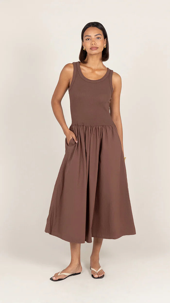 Marnie Dress- COCOA