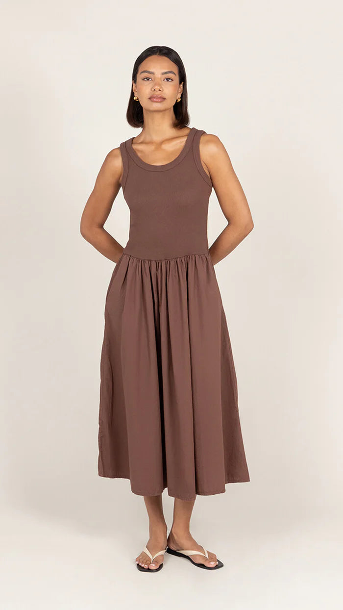 Marnie Dress- COCOA