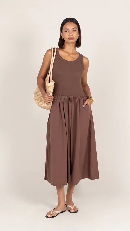 Marnie Dress- COCOA