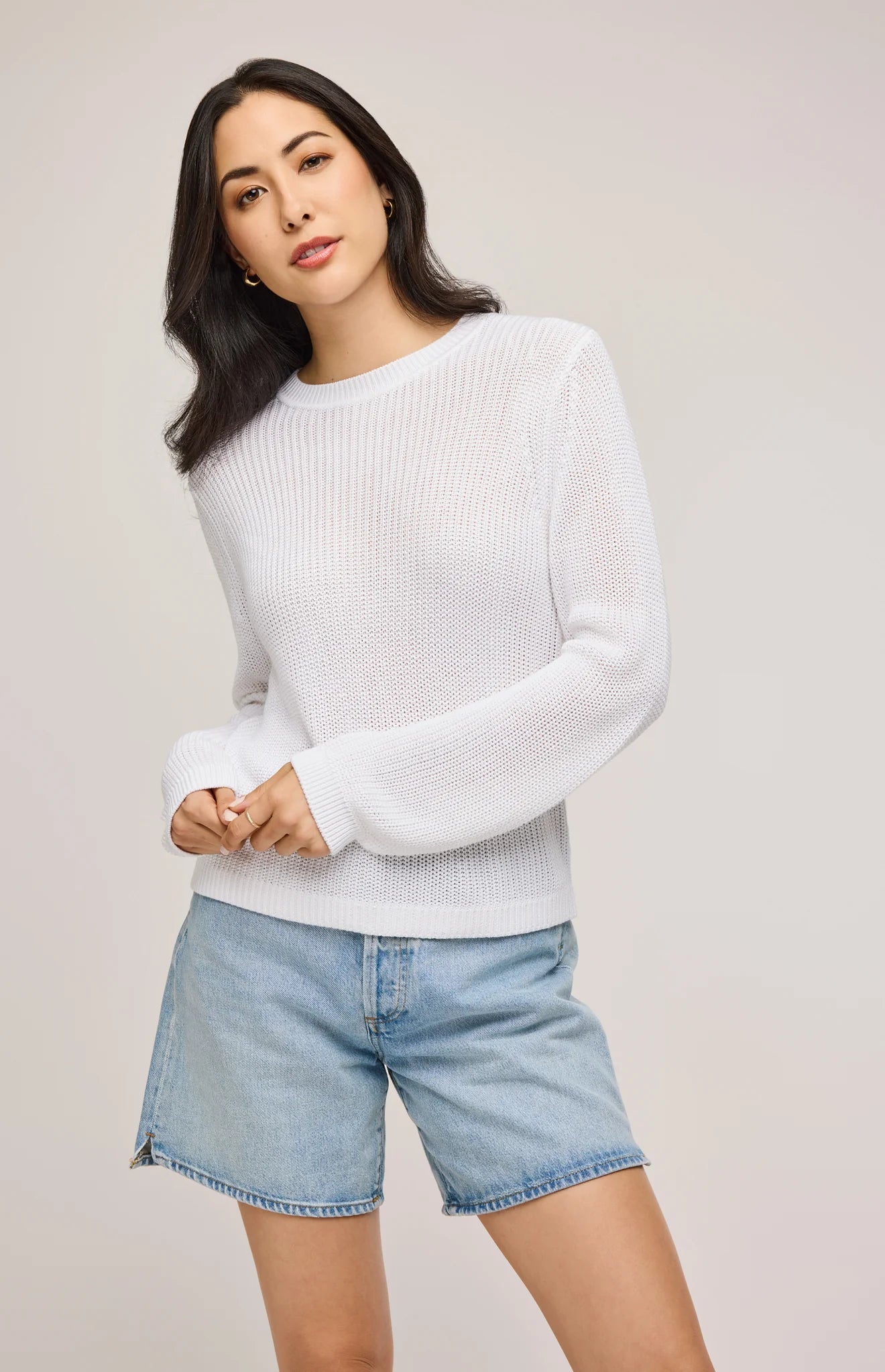 The Maxine Sweater- White