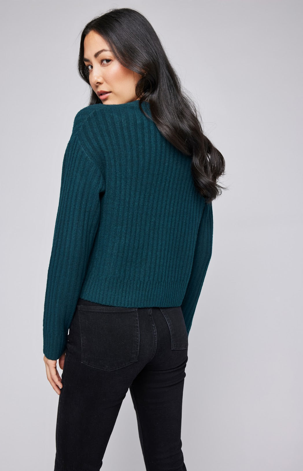 Gramercy Cardigan- Jewel