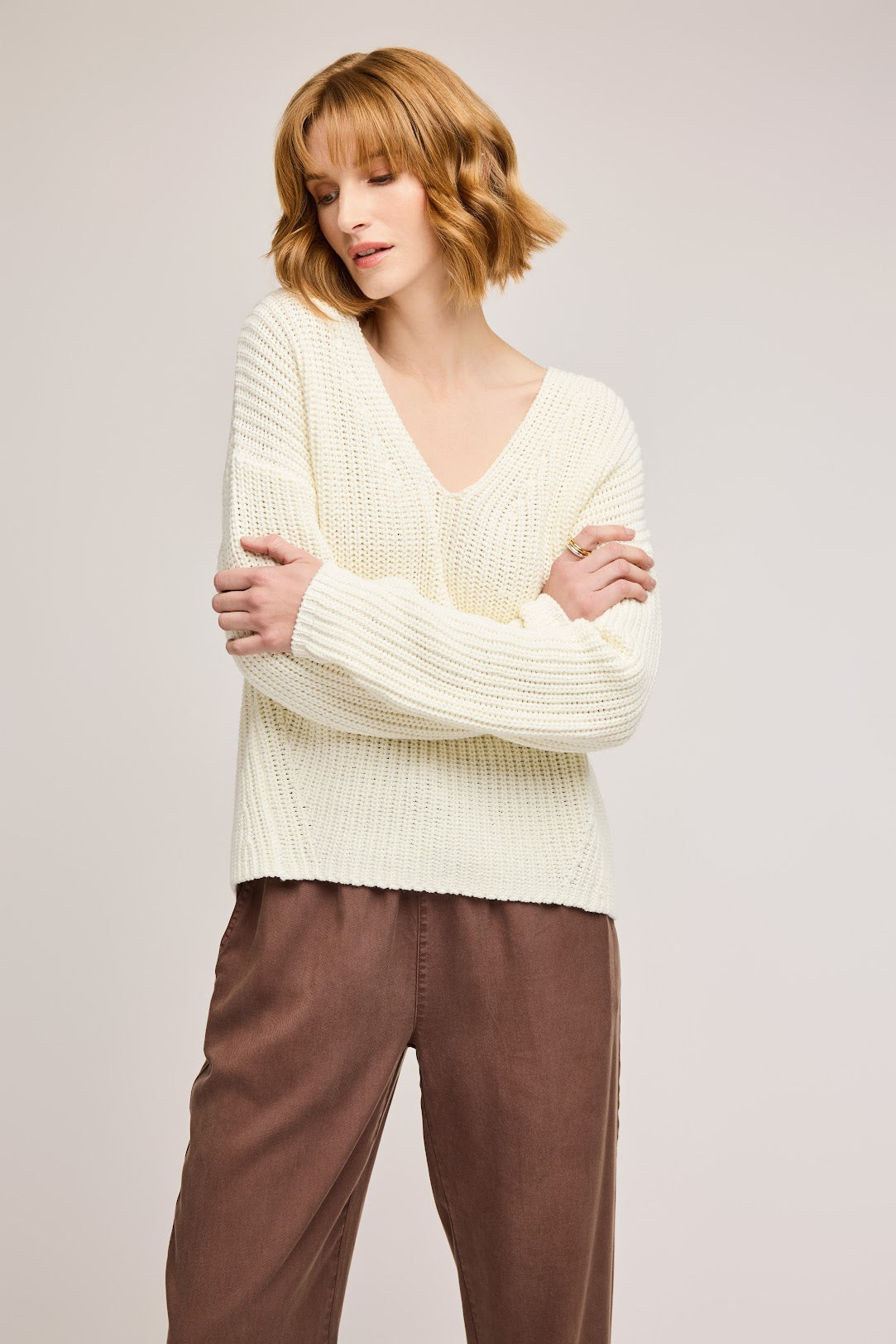 Spencer Sweater -CREAM