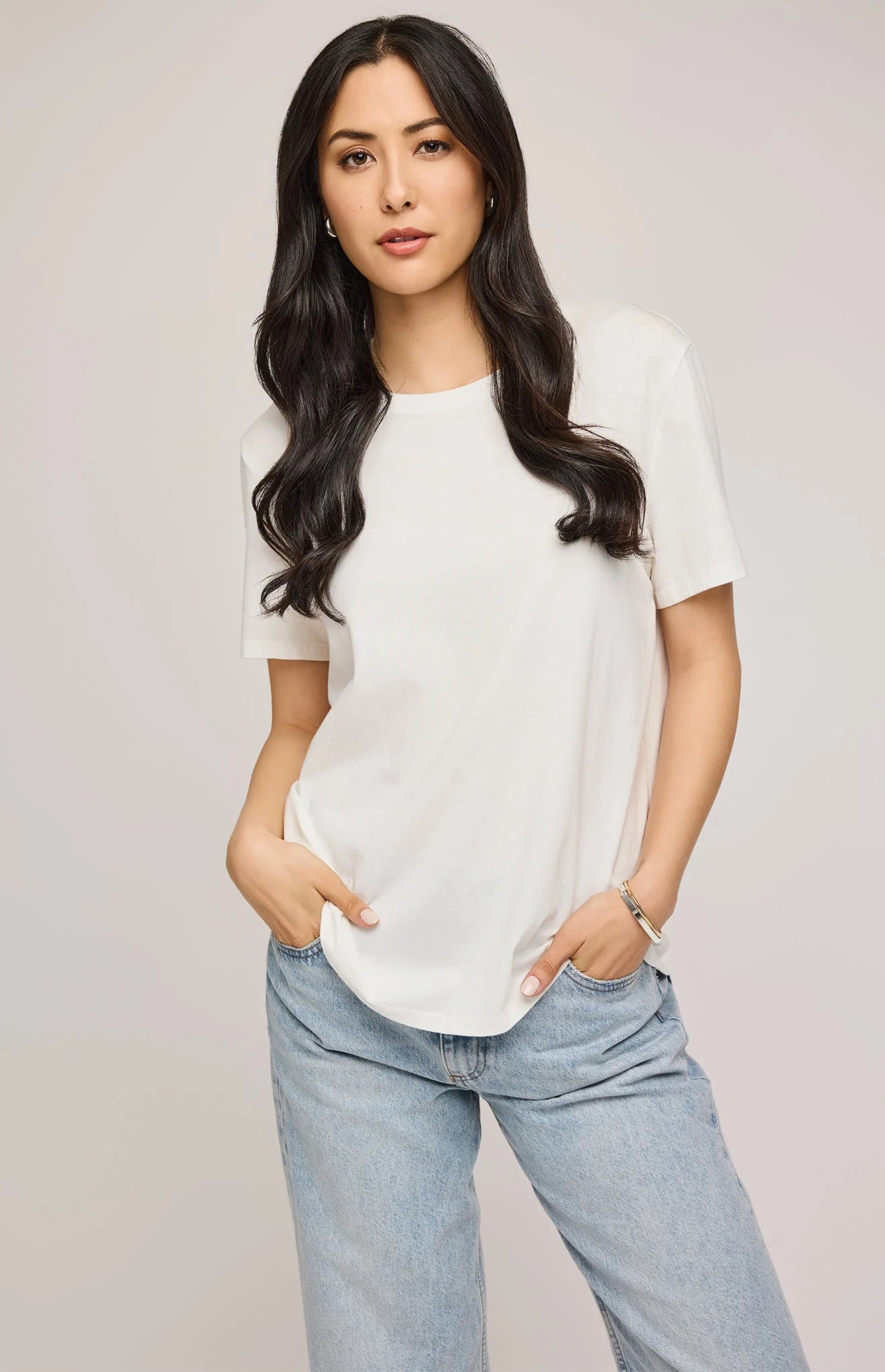 Victoria Tee- WHITE